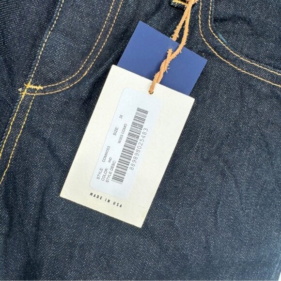 NWT Simon Miller W003 Como indigo slim boyfriend jeans raw hem - Picture 6 of 12